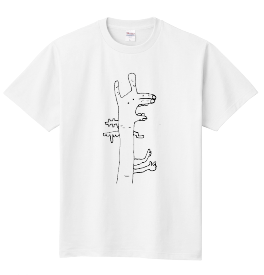 ひつぜつにつくしがたいTシャツ１